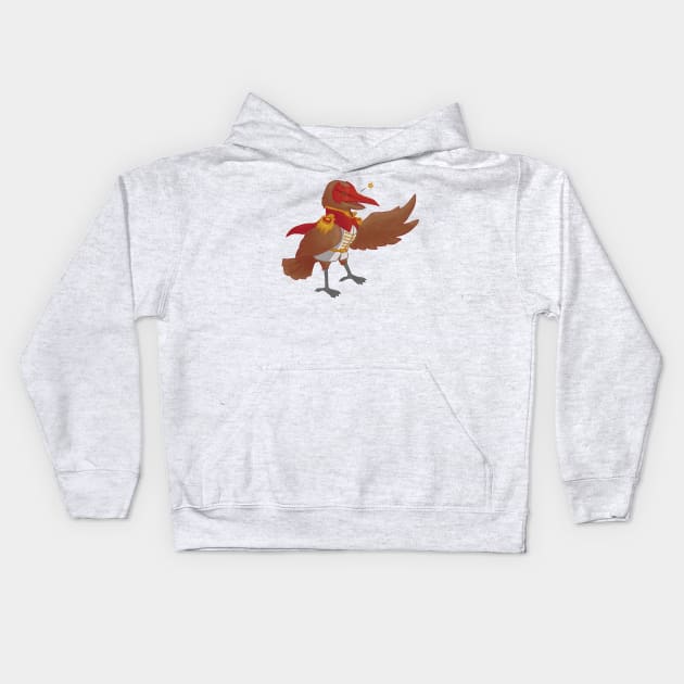 Crow Kids Hoodie by ZioCorvid